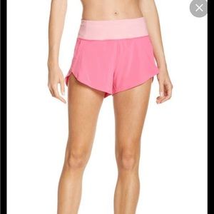 Outdoor voices Hudson shorts- 2.5” inseam. SMALL. Desert rose pink color.
